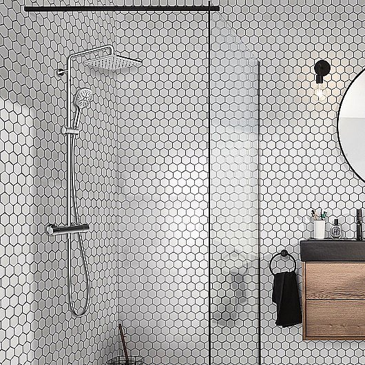 Душевая система Jacob Delafon Atom E36125-CP хром купить в интернет-магазине сантехники Sanbest