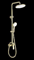 Душевая система WONZON & WOGHAND WW-B3200-BG брашированное золото купить в интернет-магазине сантехники Sanbest