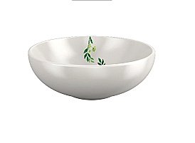 Раковина Elghansa 40 EG4030-116 белая с декором купить в интернет-магазине Sanbest