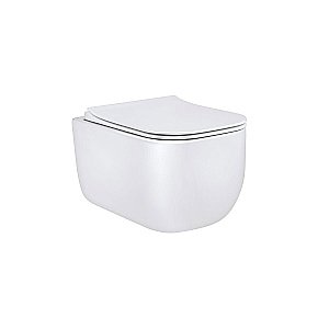 Унитаз подвесной Vincea Form VT1-35 безободковый, с крышкой микролифт, белый купить в интернет-магазине Sanbest