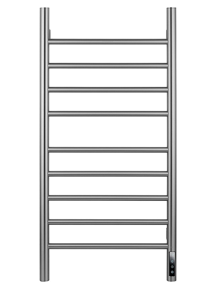 Полотенцесушитель электрический WONZON & WOGHAND BONN, Брашированный никель (WW-AL409-BR) купить в интернет-магазине сантехники Sanbest