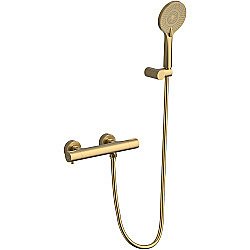 Смеситель для душа Kaiser Serio 05377-3 брашированное золото купить в интернет-магазине сантехники Sanbest