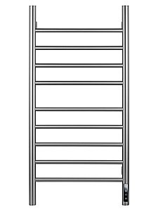 Полотенцесушитель электрический WONZON & WOGHAND BONN, Брашированный никель (WW-AL409-BR) купить в интернет-магазине сантехники Sanbest