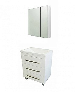 Тумба с раковиной напольная Эстет Monaсo 60 для ванной в интернет-магазине Sanbest