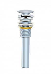 Донный клапан для раковины 1 1/4 WONZON & WOGHAND, Хром (WW-88SS04-CR) купить в интернет-магазине сантехники Sanbest