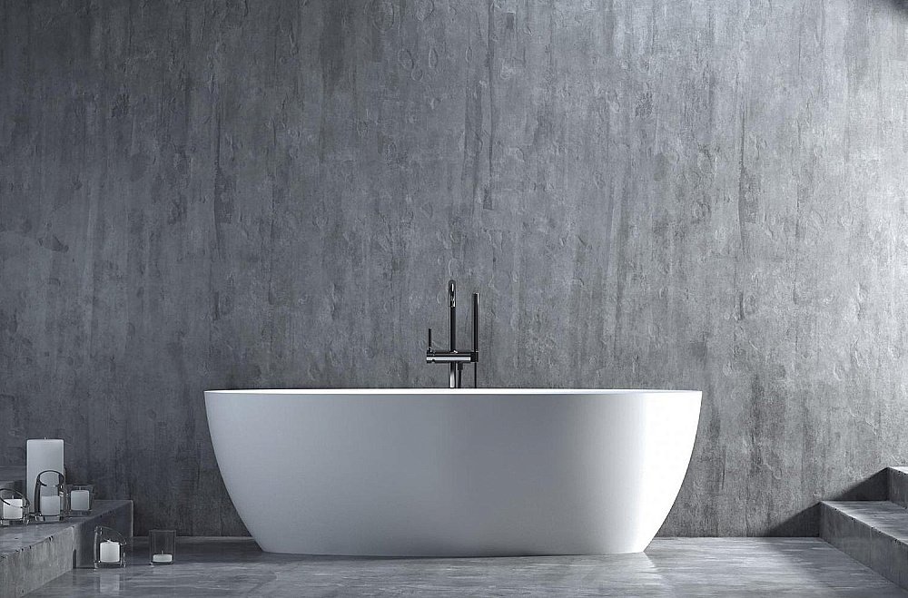 Ванна Salini ALDA NUOVA Up&Down S-Stone Solix 170х80 101922MRH белая/снаружи RAL матовая купить в интернет-магазине Sanbest