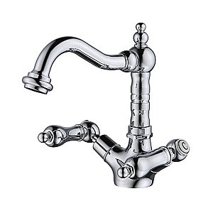 Смеситель для раковины Caprigo Adria Classic Metal 03M-526-crm хром купить в интернет-магазине сантехники Sanbest