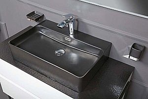 Тумба с раковиной Armadi Art Vallessi 80 со столешницей белая для ванной в интернет-магазине Sanbest