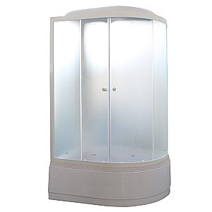 Душевая кабина Parly Tomorrow EF1221L, раздвижные двери, тропический душ, 80x120x215см купить в интернет-магазине Sanbest