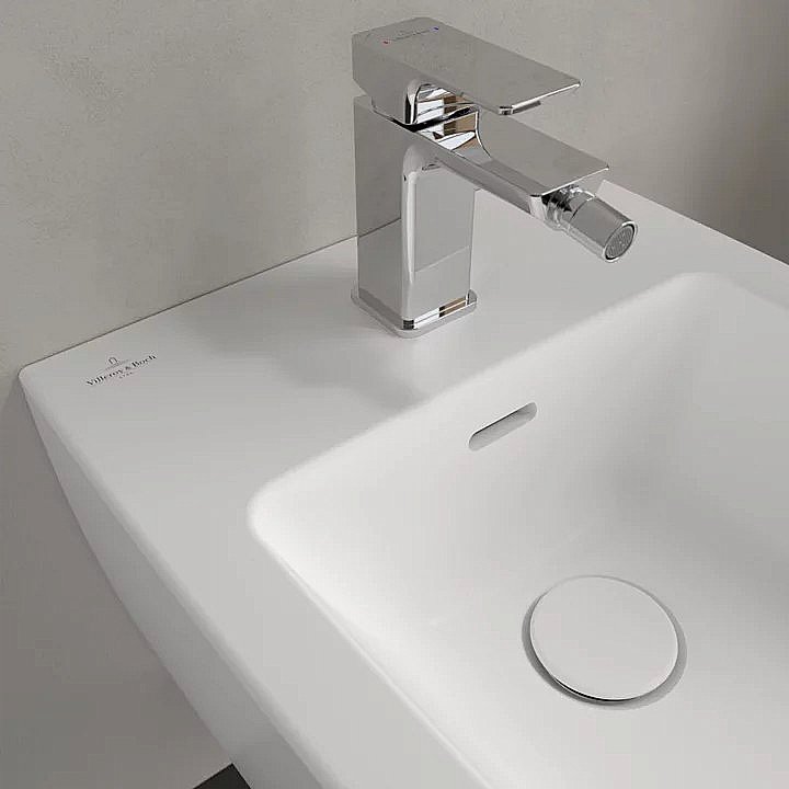 Биде подвесное Villeroy&Boch Subway 3.0 447000RW белый матовый купить в интернет-магазине Sanbest