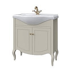 Тумба с раковиной Caprigo Verona 33518 80 бежевая для ванной в интернет-магазине Sanbest