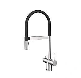 Смеситель для кухни Wonzon & Woghand WW-8020306-BN брашированный никель купить в интернет-магазине сантехники Sanbest