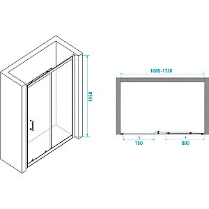 Душевая система RGW Shower Panels SP-6143-01 50140801-01 хром купить в интернет-магазине сантехники Sanbest