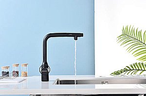 Смеситель для кухни Paulmark Urban Ur213104-AN антрацит купить в интернет-магазине сантехники Sanbest