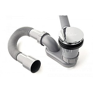 Слив-перелив для ванны Delice DLR000014 хром купить в интернет-магазине сантехники Sanbest