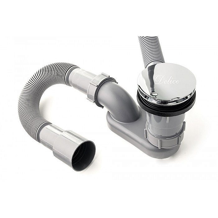 Слив-перелив для ванны Delice DLR000014 хром купить в интернет-магазине сантехники Sanbest