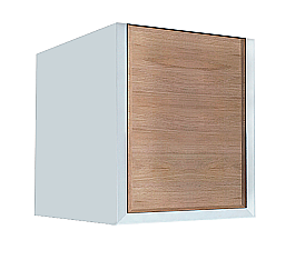 Шкафчик подвесной к тумбе под раковину CEZARES BELLAGIO 54864 с дверкой/Rovere Tabacco купить в интернет-магазине сантехники Sanbest