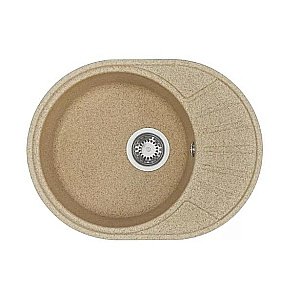 Кухонная мойка Акватон Чезана 56.8 песочный купить в интернет-магазине сантехники Sanbest