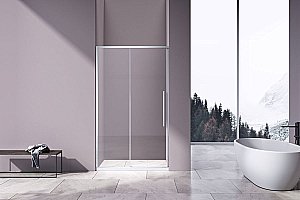 Душевая дверь Vincea SLIM-N VDS-4SN120CL 120 хром/прозрачная купить в интернет-магазине Sanbest