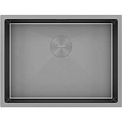 Кухонная мойка Paulmark Next 58 PM215844-MG серая матовая купить в интернет-магазине сантехники Sanbest