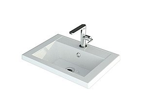 Тумба с раковиной Art&Max Family-M 40 подвесная, дуб харбор золотой для ванной в интернет-магазине Sanbest