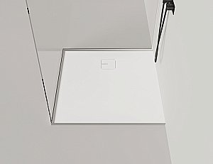 Душевой поддон Salini Oasi 120324M S-Stone 100x100 белый матовый купить в интернет-магазине Sanbest