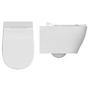 Унитаз подвесной Isvea Soluzione II 10MY02002SV белый, безободковый купить в интернет-магазине Sanbest