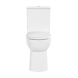 Унитаз-компакт VitrA Conforma 9899B003-7200 с бачком, с сиденьем без микролифта, белый купить в интернет-магазине Sanbest