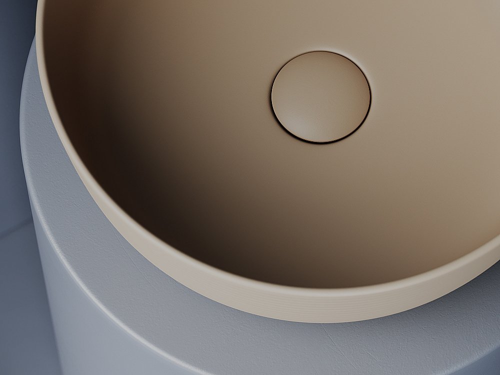 Раковина Ceramica Nova Element CN6073MC капучино матовая купить в интернет-магазине Sanbest