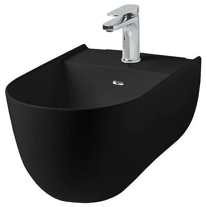 Биде подвесное Artceram The One THB001 Nero Matt купить в интернет-магазине Sanbest