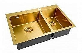 Мойка для кухни ZORG Inox PVD SZR-78-2-51 BRONZE купить в интернет-магазине сантехники Sanbest