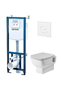 Унитаз Santek Нео 1.WH50.1.758 белый купить в интернет-магазине Sanbest