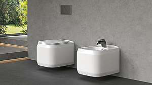 Биде Black&White Gravity 795WX белое купить в интернет-магазине Sanbest