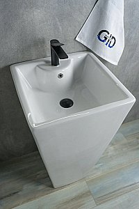 Раковина напольная Gid Autonomo 47,5 Nb145 81103 белая купить в интернет-магазине Sanbest