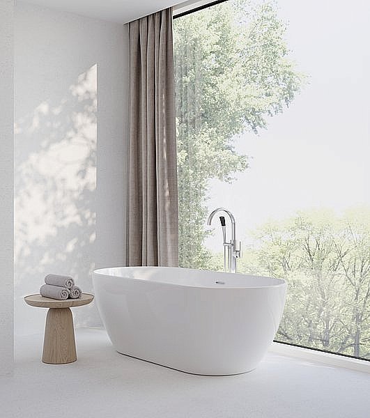 Смеситель для ванны Ravak Freedom FM 080.00 купить в интернет-магазине сантехники Sanbest