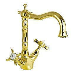 Смеситель для раковины Migliore Princeton ML.PRN-834 золото купить в интернет-магазине сантехники Sanbest