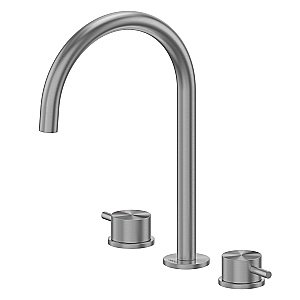 Смеситель для раковины Abber Wasser Kreis 316 AF8108BGG-M оружейная сталь брашированная купить в интернет-магазине сантехники Sanbest