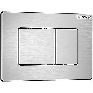 Кнопка для инсталляций Grossman Classic 700.K31.04.12M.12M хром сатиновый купить в интернет-магазине сантехники Sanbest