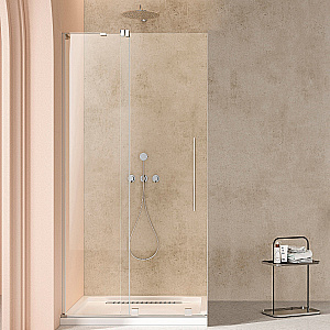 Душевое ограждение Vincea Walk-In 120 VSW-4WSL120 стекло прозрачное/профиль хром купить в интернет-магазине Sanbest