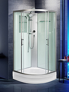 Душевая кабина WeltWasser Werra XL 10000014042 80х80 с поддоном купить в интернет-магазине Sanbest