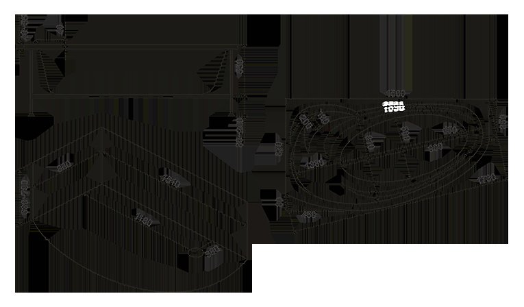 Ванна акриловая BAS Фэнтази 150x88 купить в интернет-магазине Sanbest