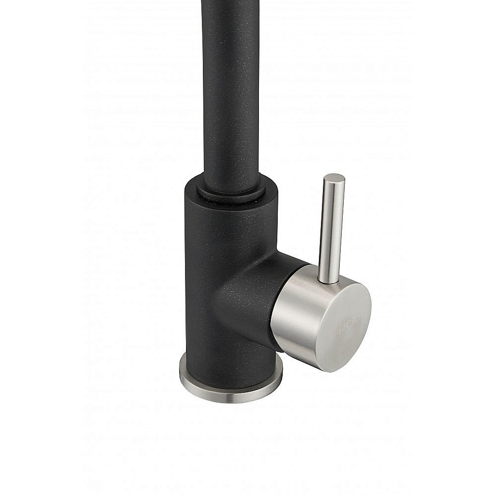 Смеситель для кухни Milacio Ultra MCU.555.MB черный/хром купить в интернет-магазине сантехники Sanbest