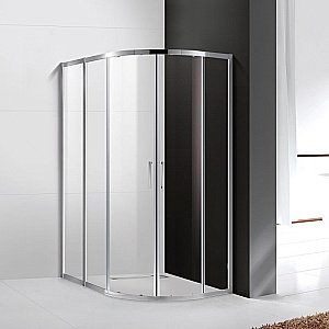 Душевой уголок Cezares Molveno 130x100 MOLVENO-RH-2-130/100-C-Cr-IV стекло прозрачное/профиль хром купить в интернет-магазине Sanbest