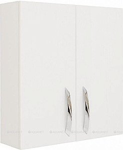 Шкаф навесной De Aqua Трио Люкс 185075 70 белый для ванной в интернет-магазине сантехники Sanbest