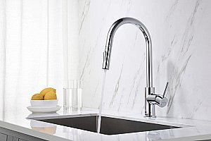 Смеситель для кухни Aquatek Европа AQ1384CR хром купить в интернет-магазине сантехники Sanbest