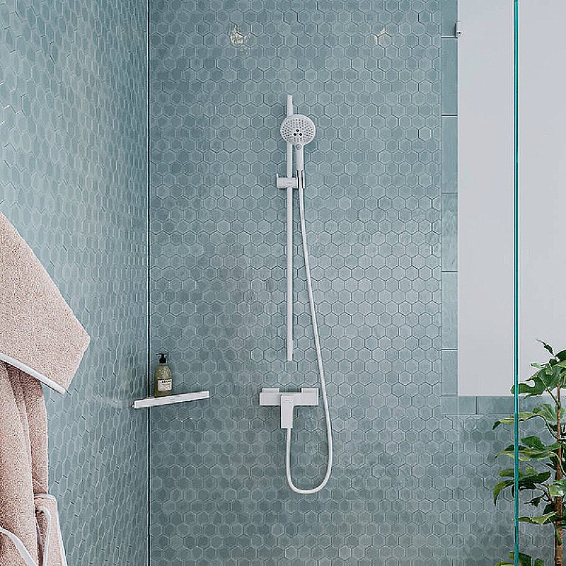 Душевая штанга Hansgrohe Unica S Puro 28631990 полированное золото купить в интернет-магазине сантехники Sanbest