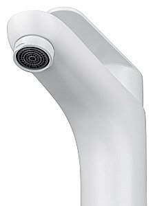 Смеситель для раковины WONZON & WOGHAND ALFA WW-A40202-MW белый матовый купить в интернет-магазине сантехники Sanbest