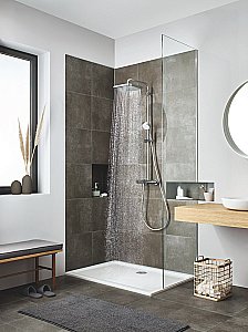 Душевая система Grohe Tempesta Cosmopolitan 250 CUBE 26689000 хром купить в интернет-магазине сантехники Sanbest