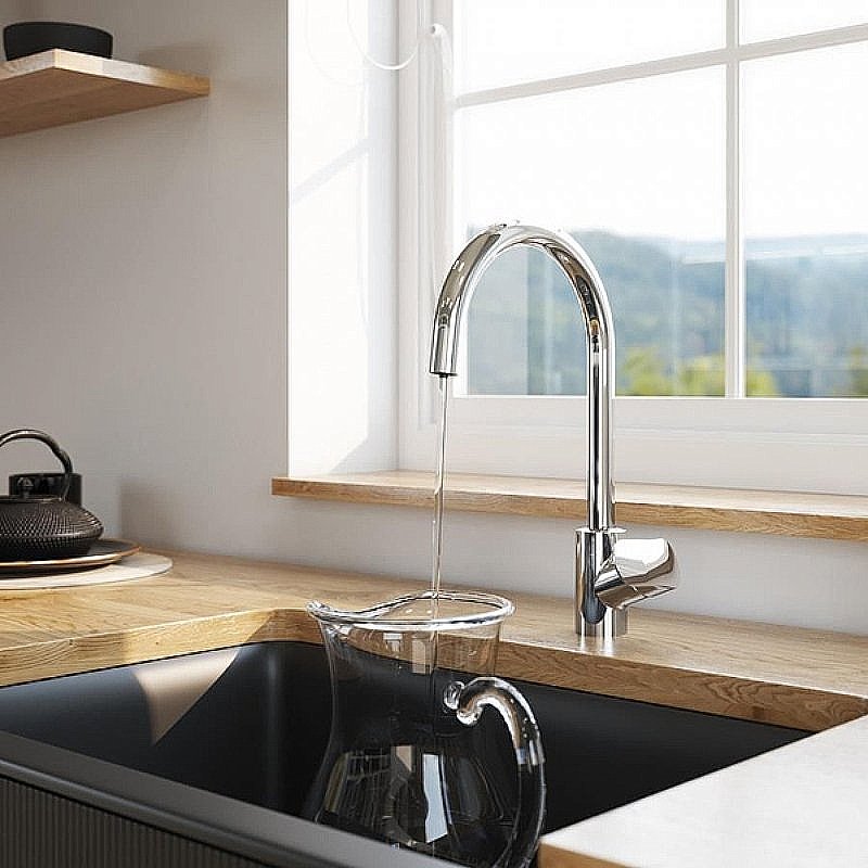 Смеситель для кухни AM.PM Like F8007S00 купить в интернет-магазине сантехники Sanbest