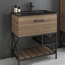 Тумба с раковиной Comforty Бредфорд 75 для ванной в интернет-магазине Sanbest